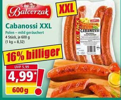 Cabanossi XXL - Polen – mild geräuchert