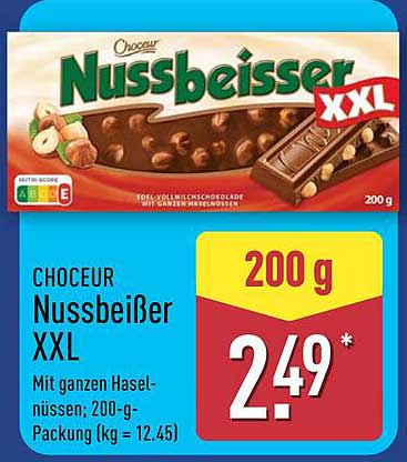 CHOCEUR Nussbeißer XXL