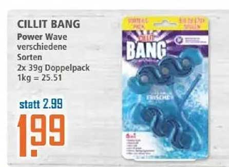 CILLIT BANG Power Wave verschiedene Sorten 2x 39g Doppelpack