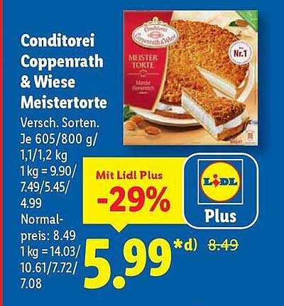 Conditorei Coppenrath & Wiese Meistertorte