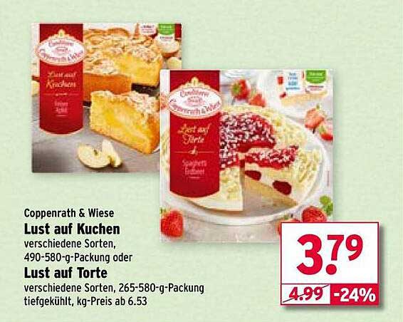 Coppenrath & Wiese Lust auf Kuchen oder Lust auf Torte