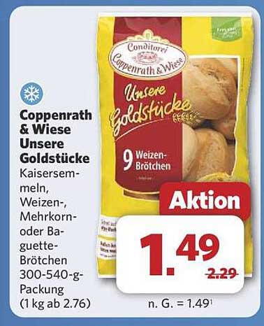 Coppenrath & Wiese Unsere Goldstücke 9 Weizen-Brötchen