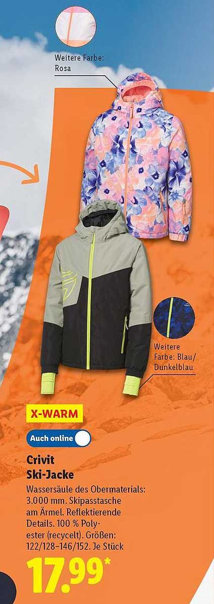 Crivit Ski-Jacke