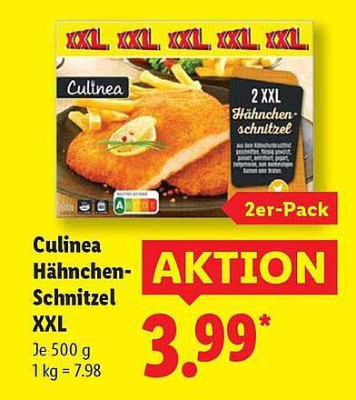 Culine Hähnchen-Schnitzel XXL 2er-Pack
