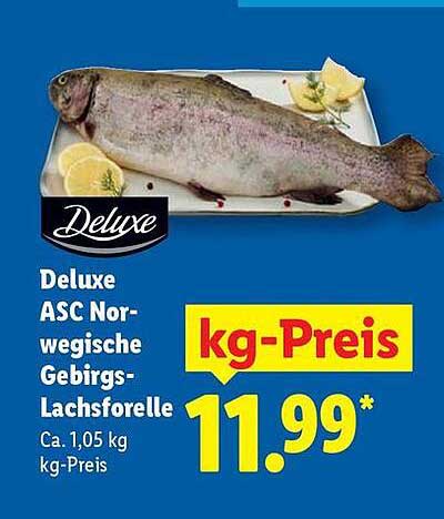 Deluxe ASC Norwegische Gebirgs-Lachsforelle