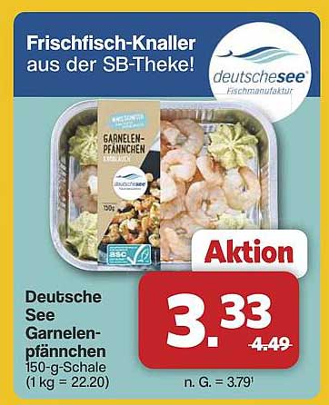 Deutsche See Garnelenpfännchen 150-g-Schale