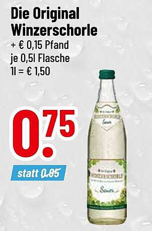 Die Original Winzerschorle