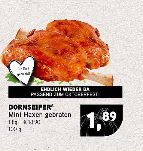 DORNSEIFER® Mini Haxen gebraten