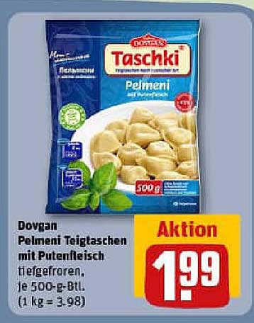 Dovgain Pelmeni Teigtaschen mit Putenfleisch 500 g