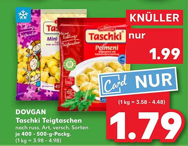 DOVGAN Taschki Teigtaschen
