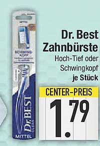 Dr. Best Zahnbürste Hoch-Tief oder Schwingkopf je Stück