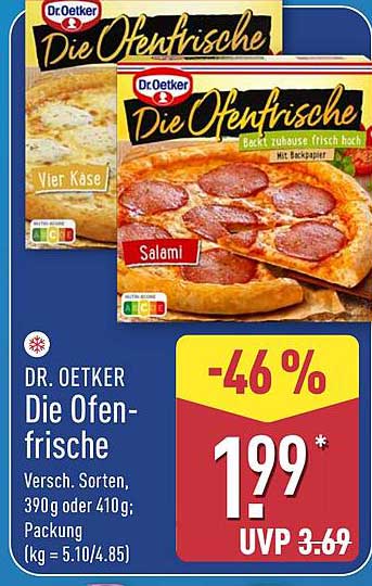 Dr. Oetker Die Ofenfrische