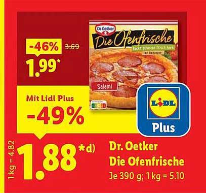 Dr. Oetker Die Ofenfrische Salami