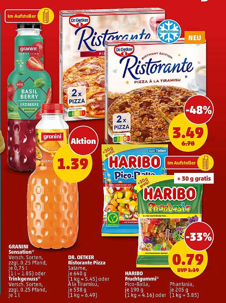 Dr. Oetker Ristorante Pizza 2x Pizza à la Tiramisu - Geburtstag Edition