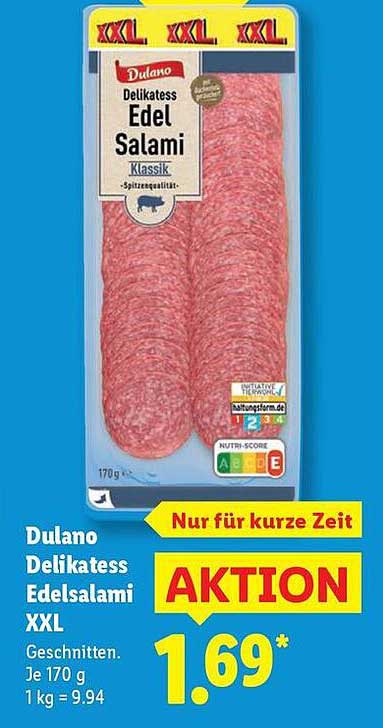 Dulano Delikatess Edelsalami XXL