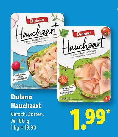 Dulano Hauchart - Feine Hähnchenbrust und Hochzeitschinken