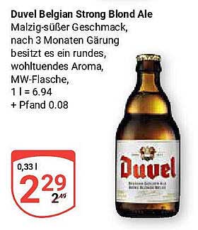 Duvel Belgian Strong Blond Ale
