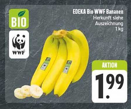 EDEKA Bio WWF Bananen 1 kg