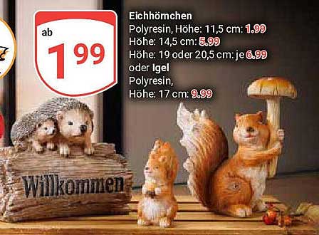 Eichhörnchen - Ihre neuen Deko-Freunde für zuhause