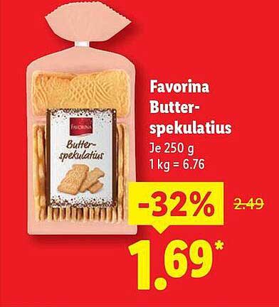 Favorina Butter-Spekulatius