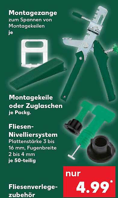 Fliesen-Nivelliersystem - 50-teilig