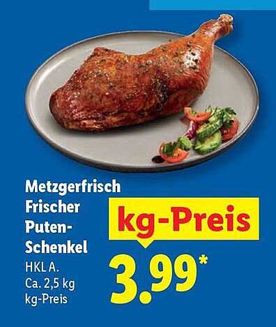 Frischer Putenschkenkel - Metzgerfrisch