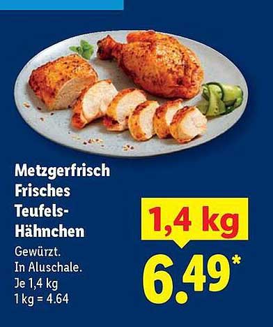 Frisches Teufels-Hähnchen – 1,4 kg