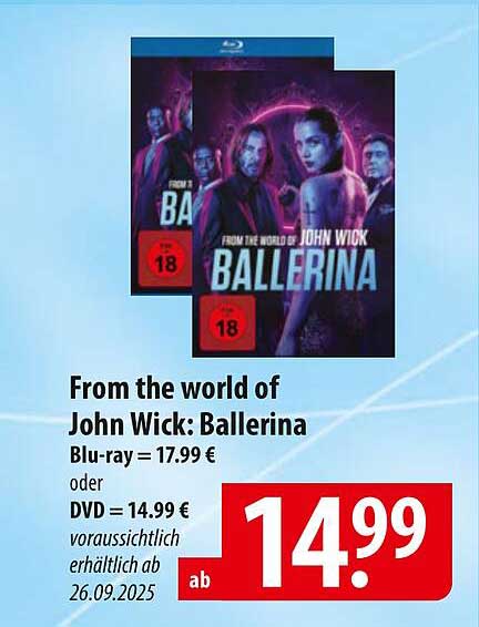 From the world of John Wick: Ballerina