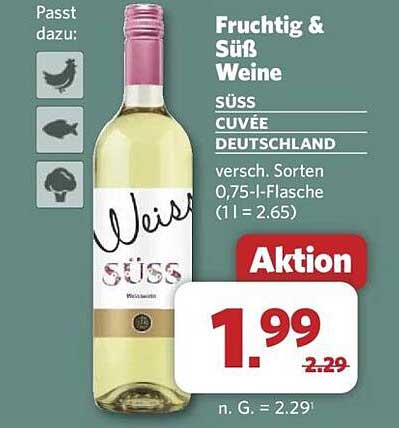 Fruchtig & Süß Weine - SÜSS CUVÉE DEUTSCHLAND