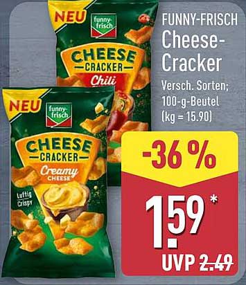FUNNY-FRISCH Cheese-Cracker