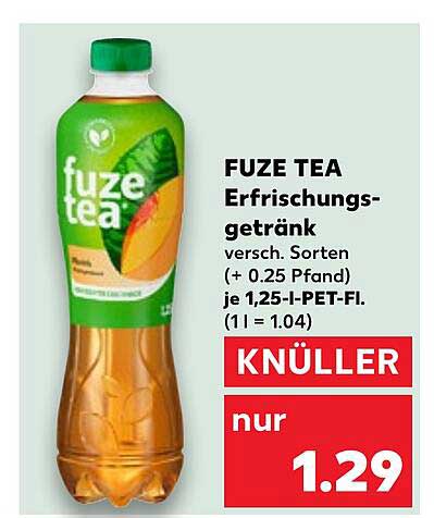 FUZE TEA Erfrischungsgetränk