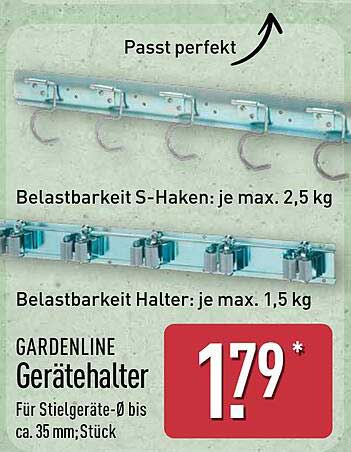 GARDENLINE Gerätehalter