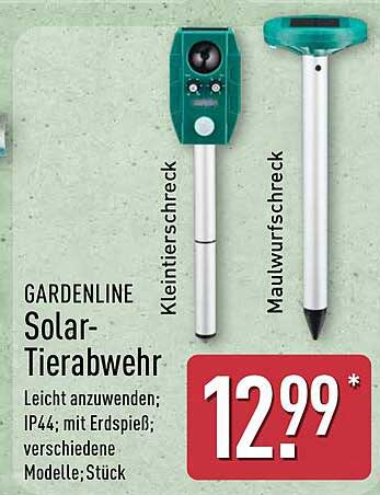 GARDENLINE Solar-Tierabwehr