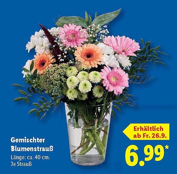Gemischter Blumenstrauß