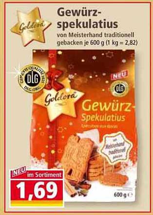 Gewürz-Spekulatius von Goldora - 600 g