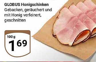 GLOBUS Honigschinken - Gebacken, geräuchert und mit Honig verfeinert