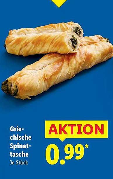 Griechische Spinat-Tasche