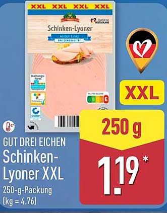 GUT DREI EICHEN Schinken-Lyoner XXL