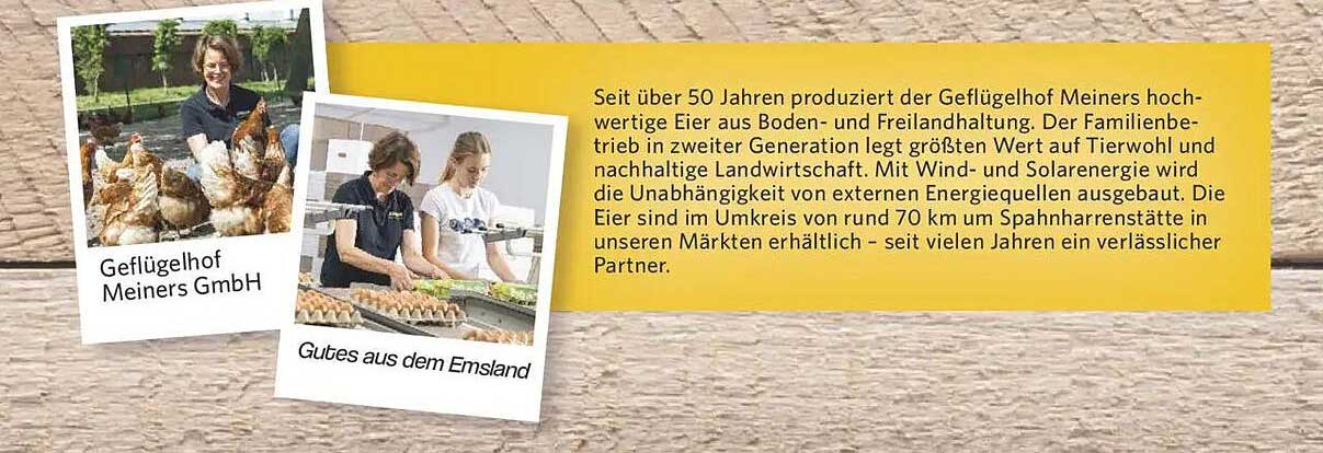 Gutes aus dem Emsland – Hochwertige Eier von Geflügelhof Meiners