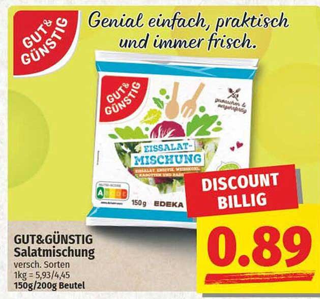 GUT&GÜNSTIG Salatmischung 150g