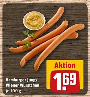 Hamburger Jungs Wiener Würstchen je 100 g