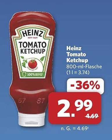 Heinz Tomato Ketchup 800-ml-Flasche