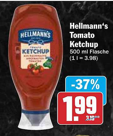Hellmann's Tomato Ketchup 500 ml