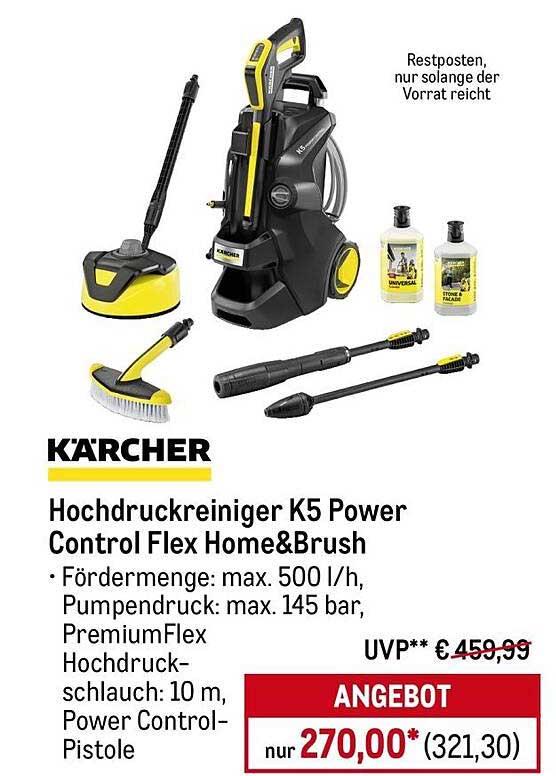 Hochdruckreiniger K5 Power Control Flex Home&Brush