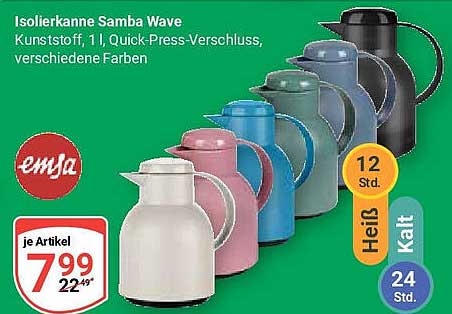 Isolierkanne Samba Wave