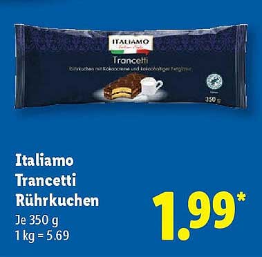 Italiamo Trancetti Rührkuchen