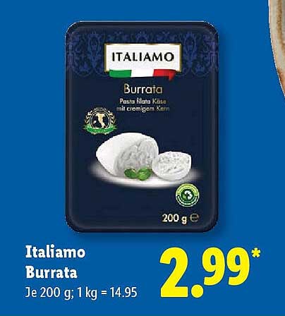 ITALIANO Burrata, 200 g