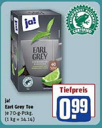 jal Earl Grey Tee 70 g