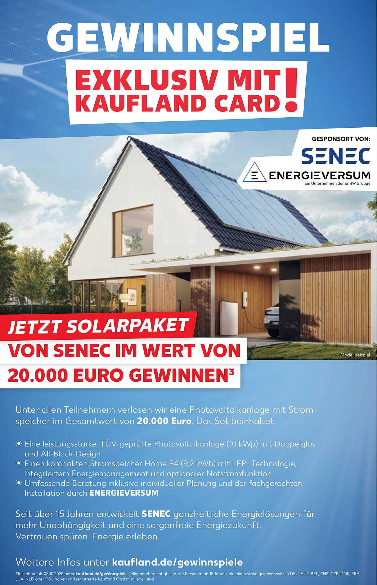 Jetzt Solarpaket von SENEC im Wert von 20.000 Euro gewinnen!