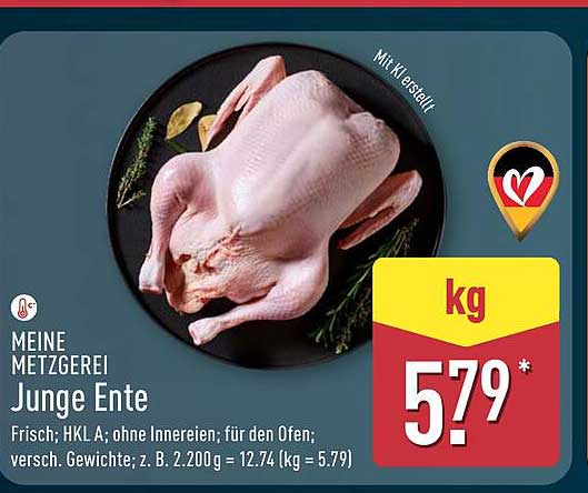 Junge Ente – Frisch vom Metzger